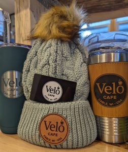 Velo Cafe Merchandise Available